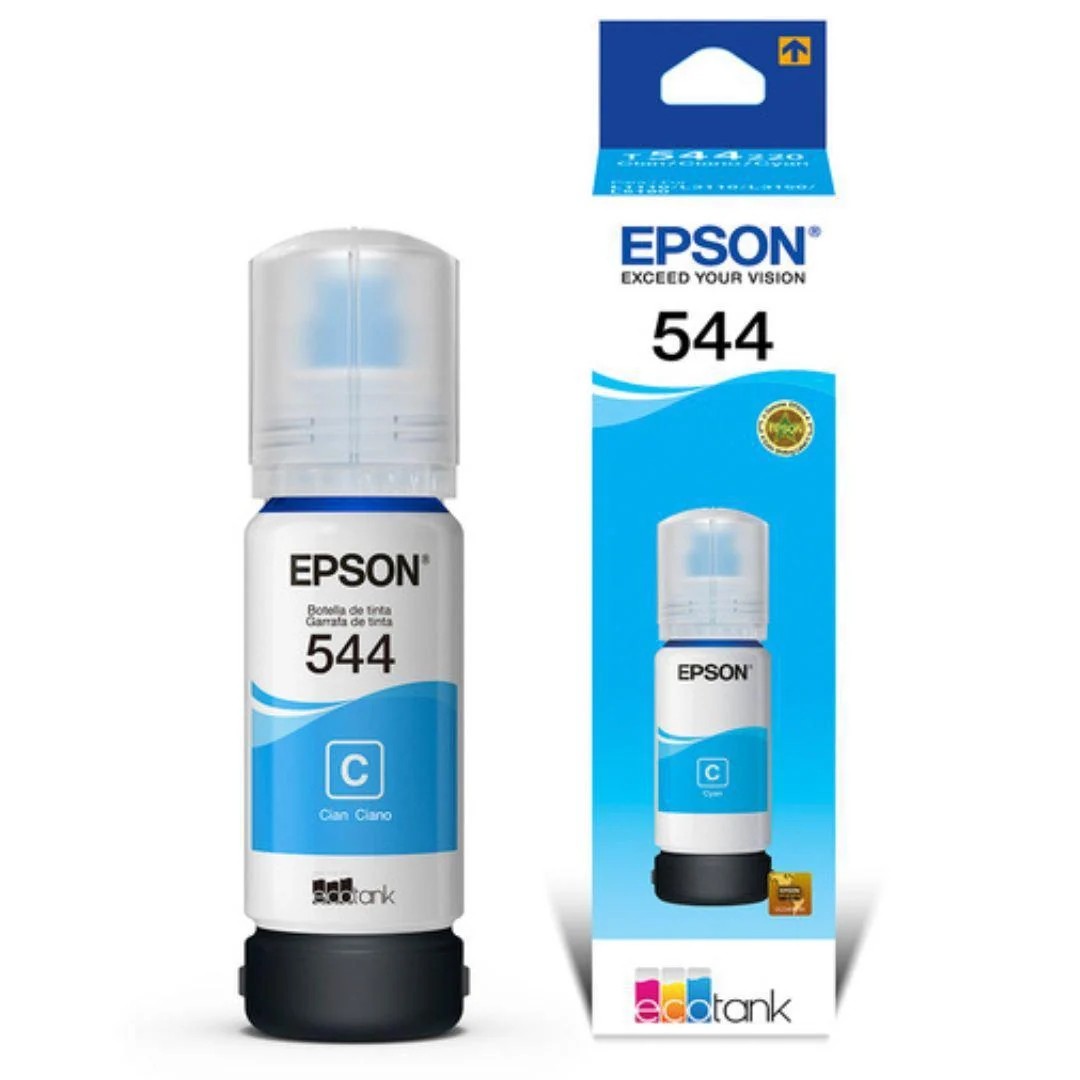BOTELLA TINTA COMPATIBLE EPSON T544 CYAN (T544 CYAN)